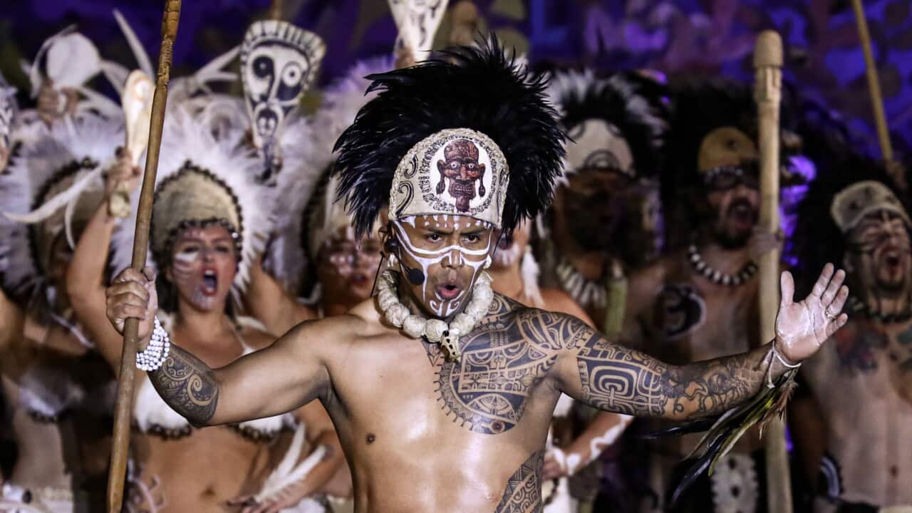 Tapati Festival celebrations on Rapa Nui
