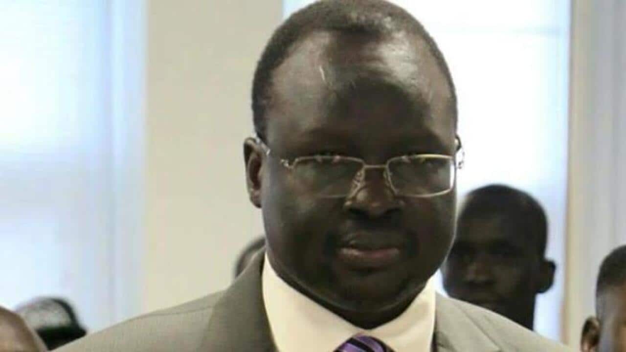 Former Deputy Minister of Defense Dr. Majak Agoot
