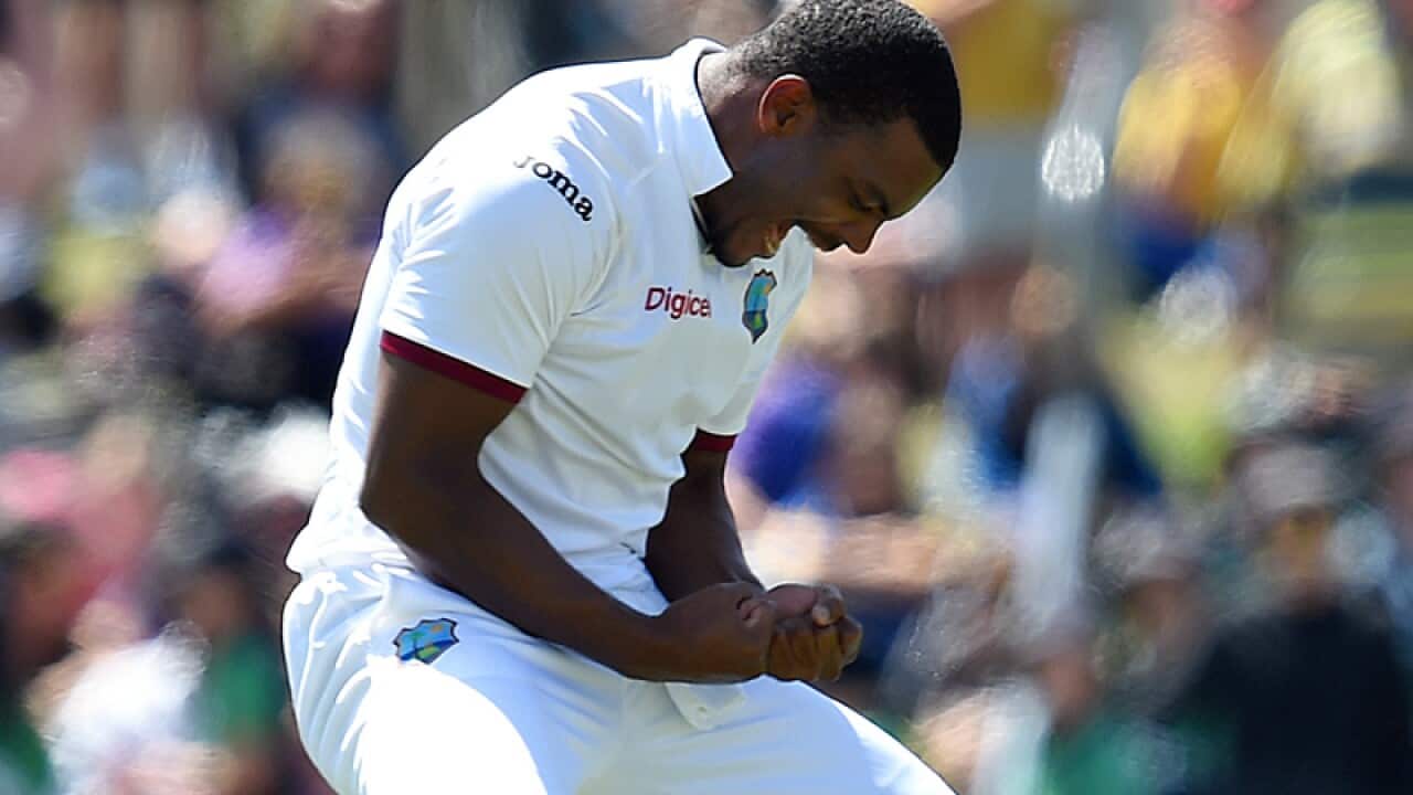West Indies bowler Shannon Gabriel