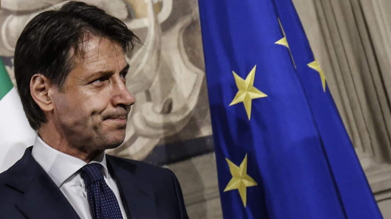 Italian Prime Minister-designate Giuseppe Conte