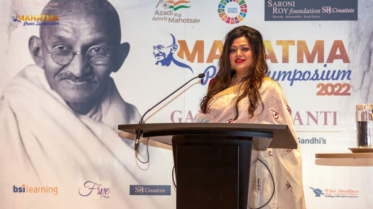 Founder & Director, Saroni Roy Foundation, Creator & Producer, MAHATMA Peace Symposium.jpg