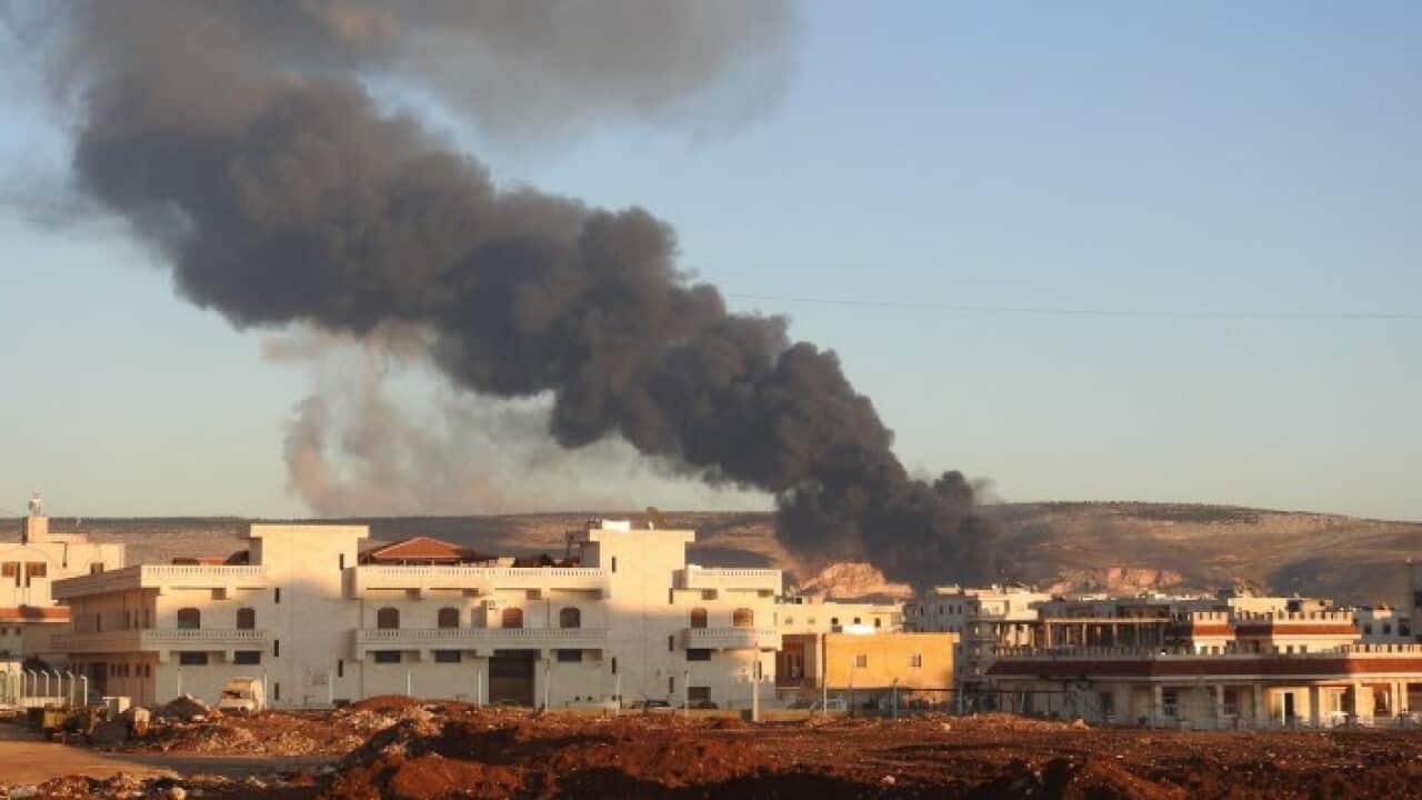 Turkish attack on Kurdish city of Afrin