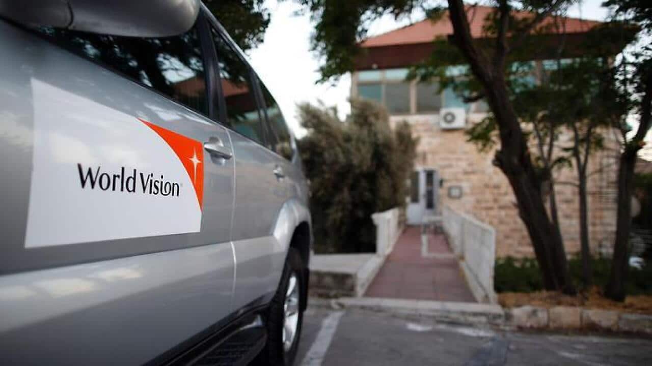 The office of the charity World Vision in east Jerusalem.