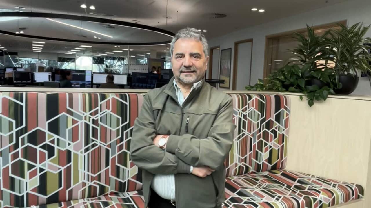 Professor Joseph Lo Bianco at SBS / SBS Greek Panos Apostolou