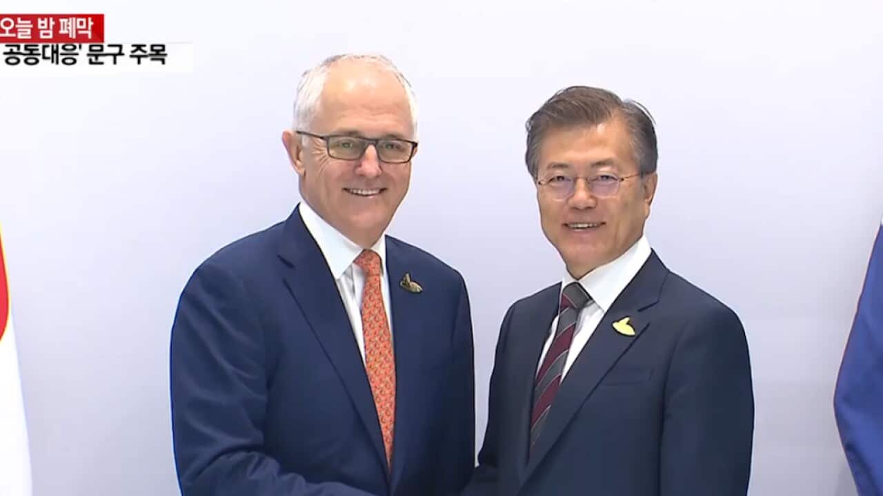 G20 Malcolm Turnbull Moon Jae-in
