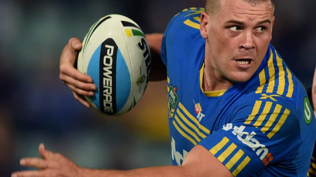 Parramatta Eels forward Danny Wicks