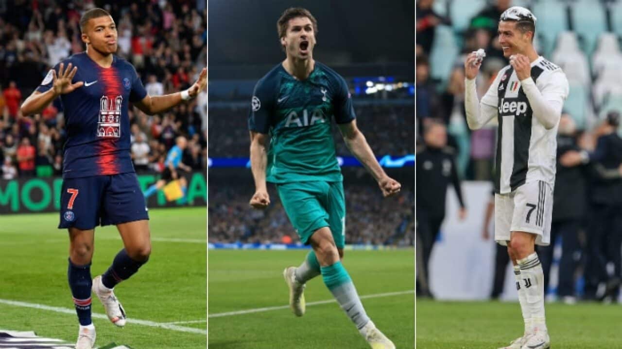 Mbappe, LLorente, Ronaldo