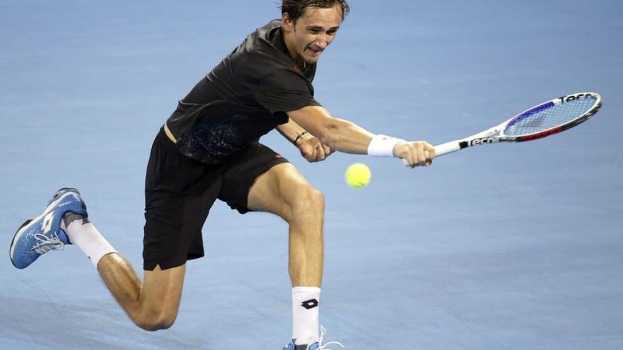 Daniil Medvedev of Russia.