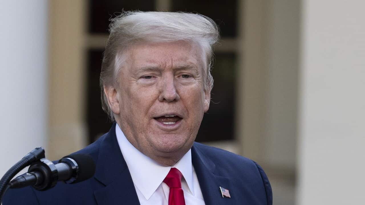 US President Donald Trump has suggested China should pay damages for causing the coronavirus outbreak.