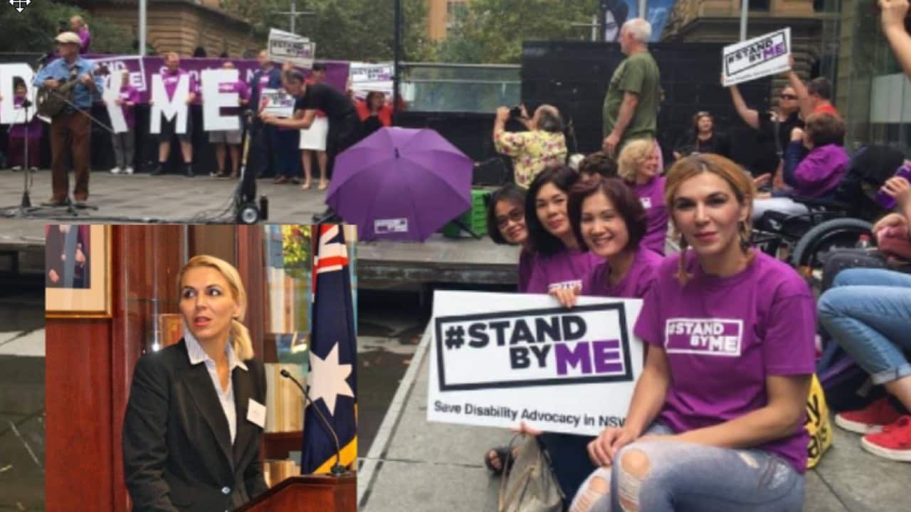 Dr Anita Strezova, Multicultural Disability Advocacy Association manager and member of Stand By Me campaign