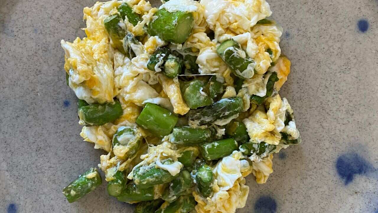huevos revuelto  Spanish scrambled eggs