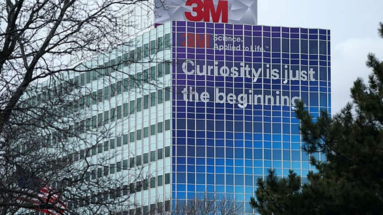 Pictured is 3M headquarters in Maplewood, Minnesota. (Photo by Anthony Souffle-The Minnesota Star Tribune-TNS-Sipa USA.jpg