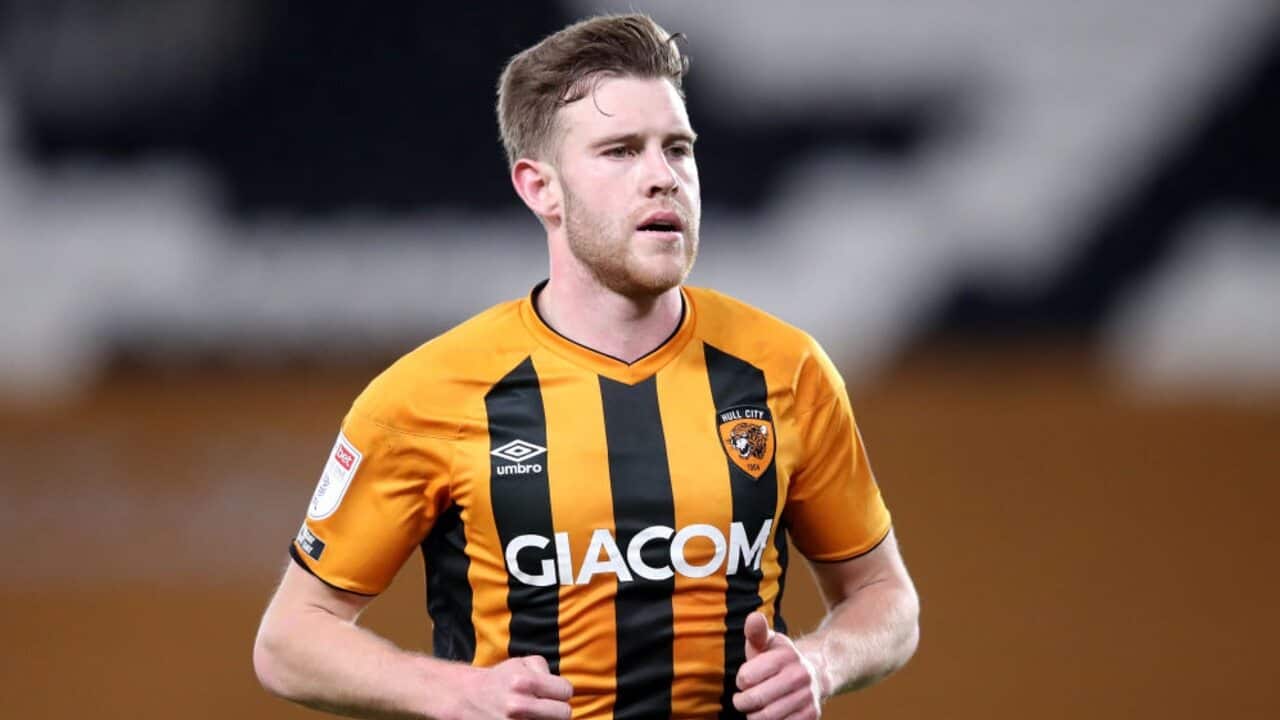 Callum Elder in action for Hull City