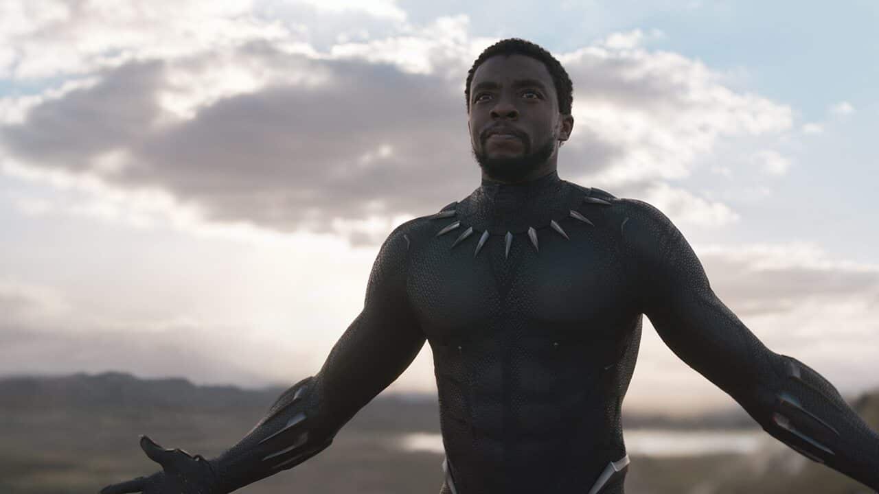 Marvel Studios' BLACK PANTHER. Black Panther/T'Challa (Chadwick Boseman)..Ph: Film Frame..©Marvel Studios 2018