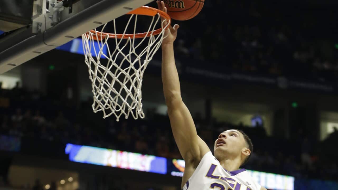 Australian basketballer Ben Simmons