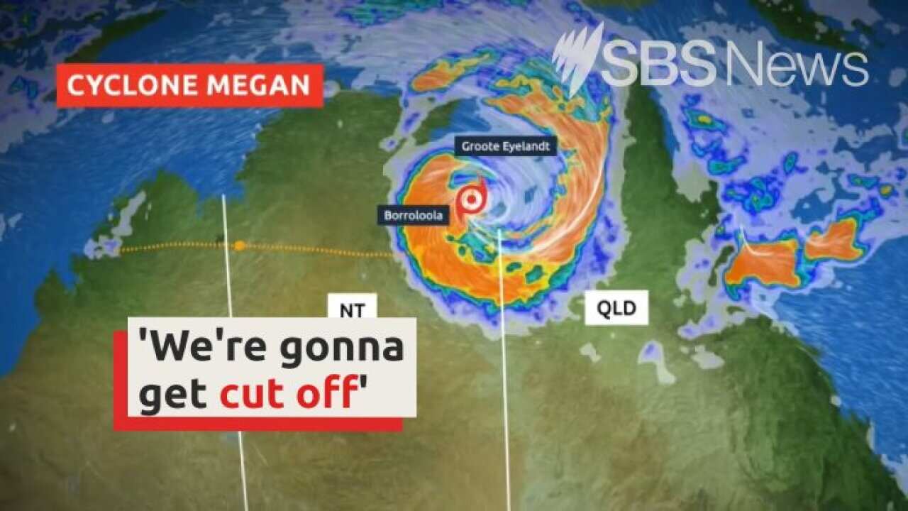 Top End residents brace as Cyclone Megan makes landfall I SBS NEWS ...