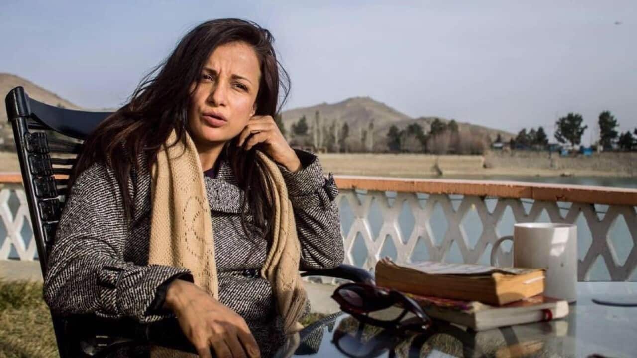 LA-based American-Afghan actress Fereshta Kazemi.
