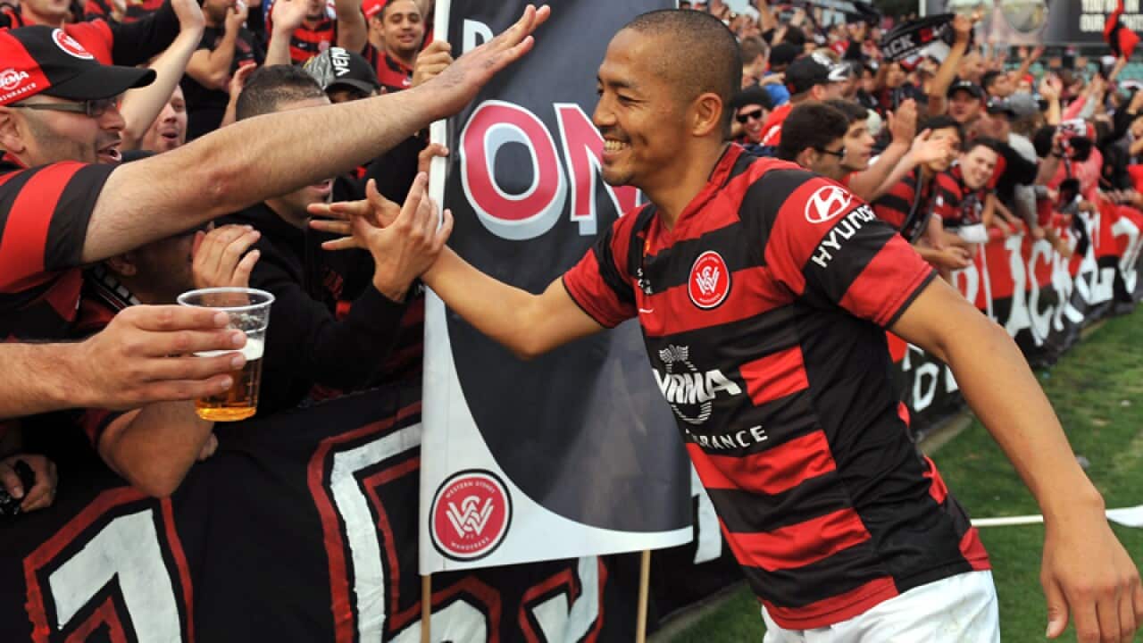 Western Sydney A-League player Shinji Ono