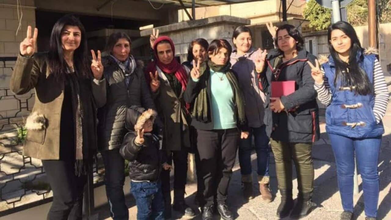 Tevgerî Azadî women