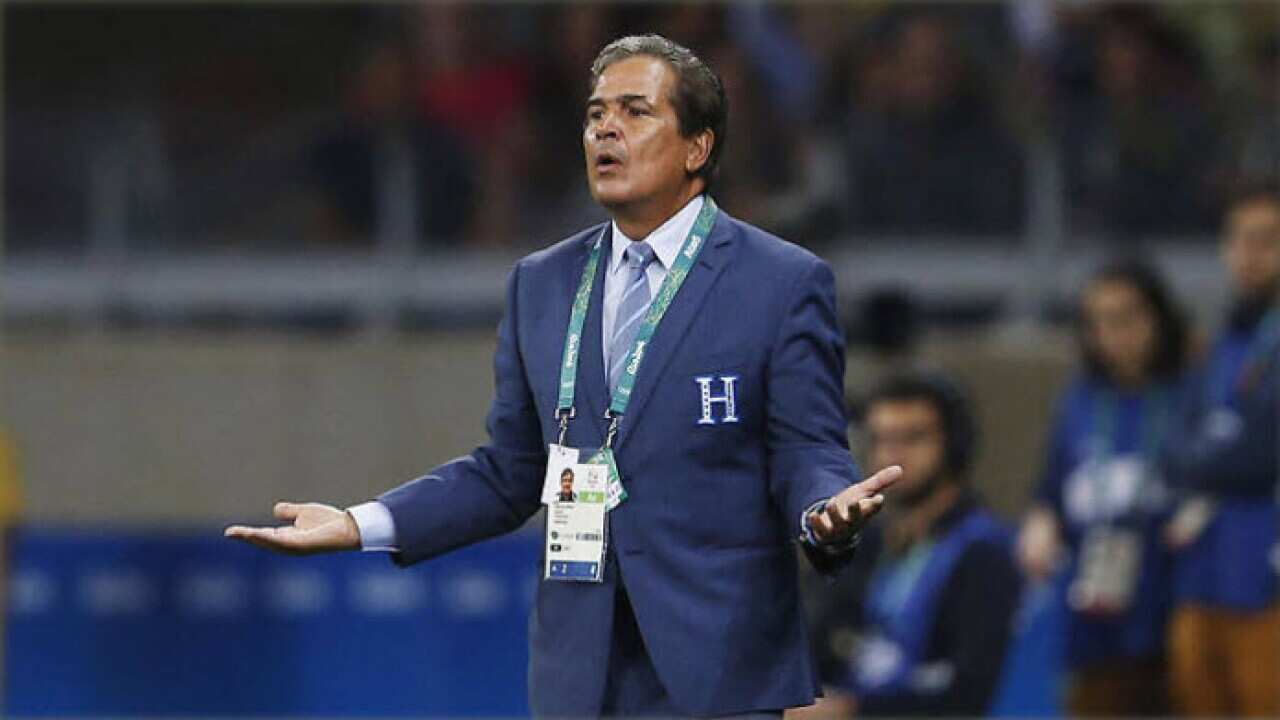 Pinto, técnico de la selección de Honduras