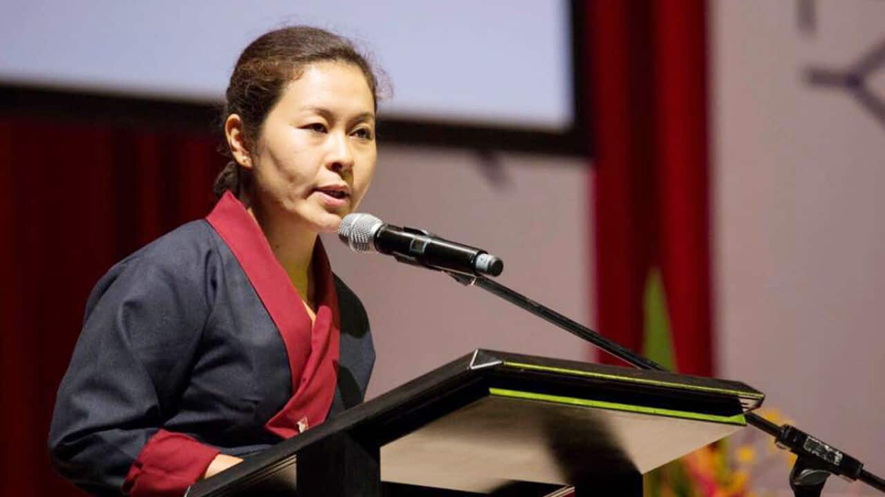 Tibetan Parliament in Exile.