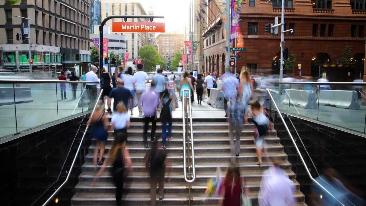 crowd martin place