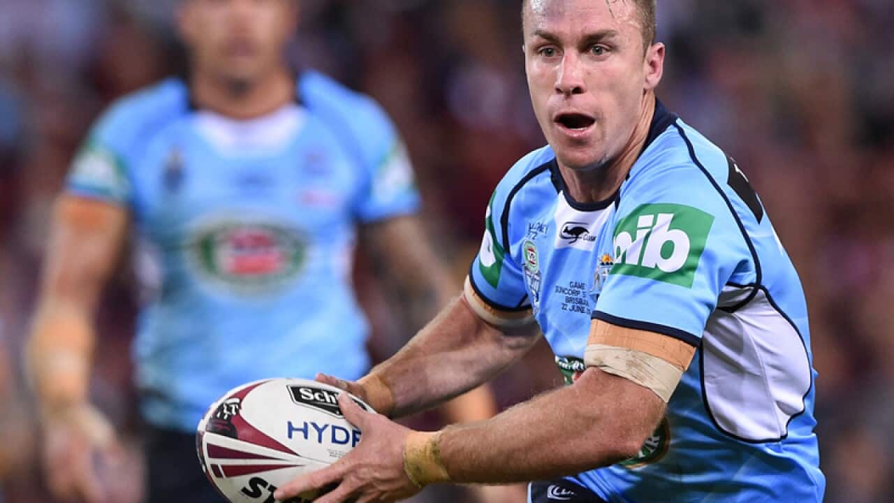 Blues player James Maloney