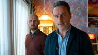 Andrew Lincoln as John and Ewen Bremner as Tommy in 'Coldwater'.