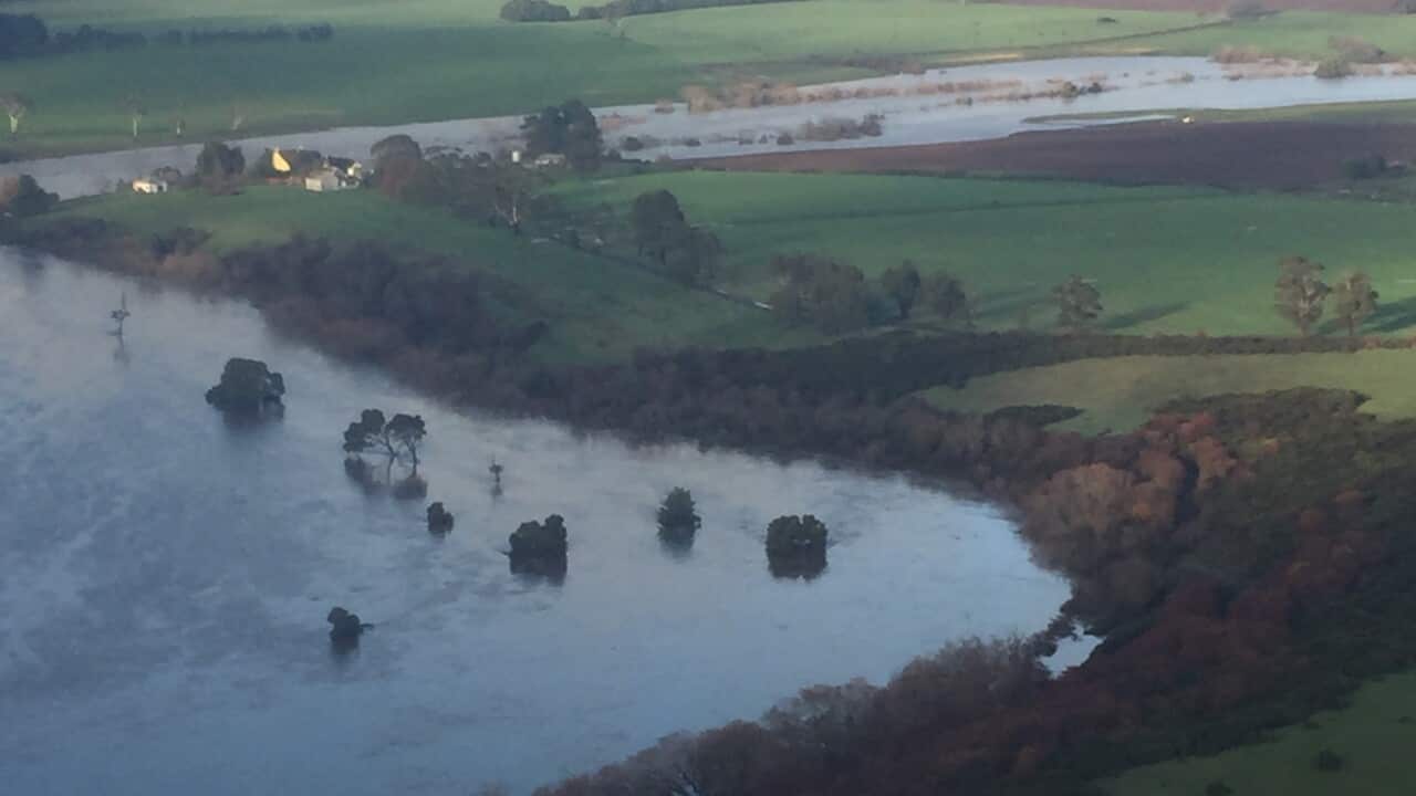 Flood, Tasmania, June