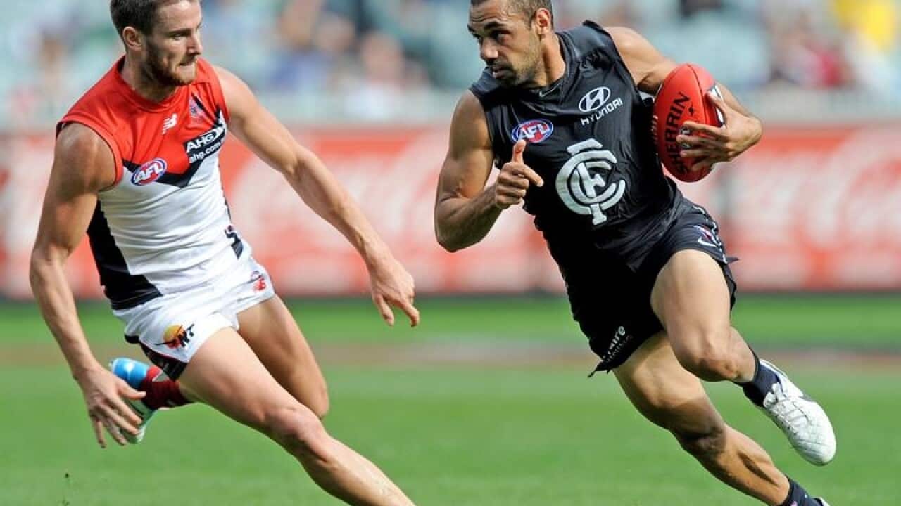 Chris Yarran of Carlton.