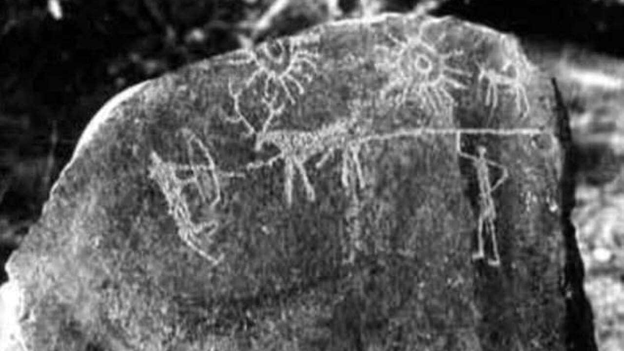 Supernova drawings in Himalayas