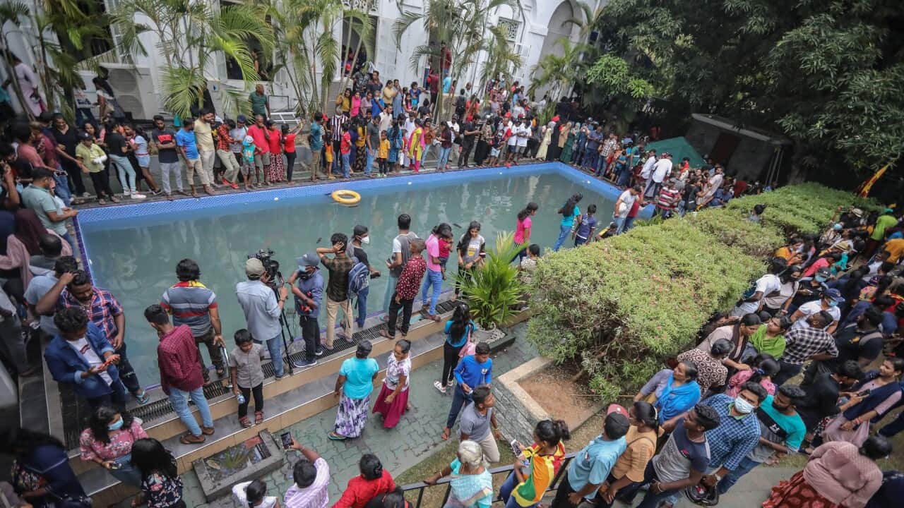 SRI LANKA CRISIS PROTEST