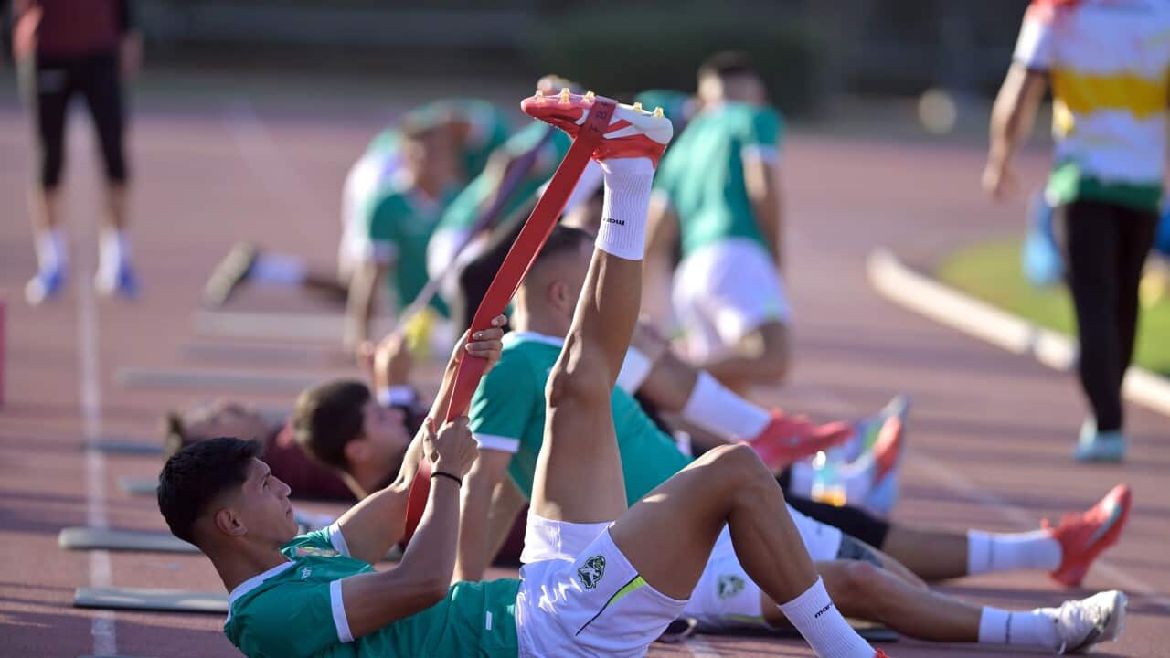 2026 World Cup Qualifiers -Bolivia training session in Monterrey