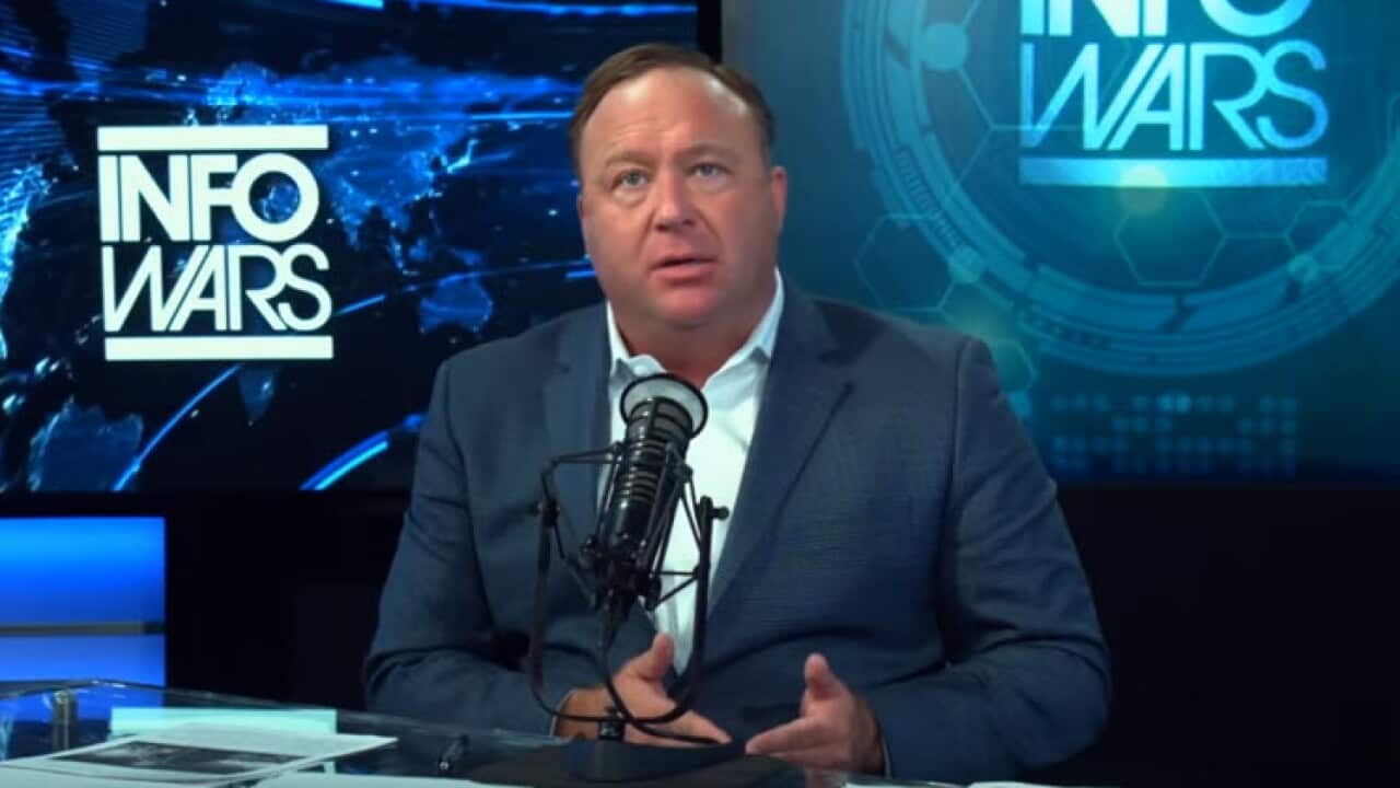 InfoWars' Alex Jones.