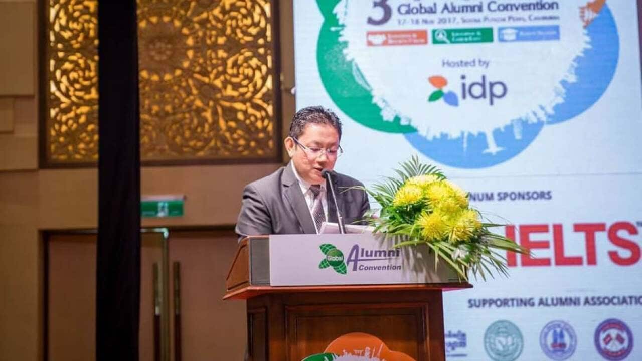 Director of ACE and IDP Cambodia Sreng Mao