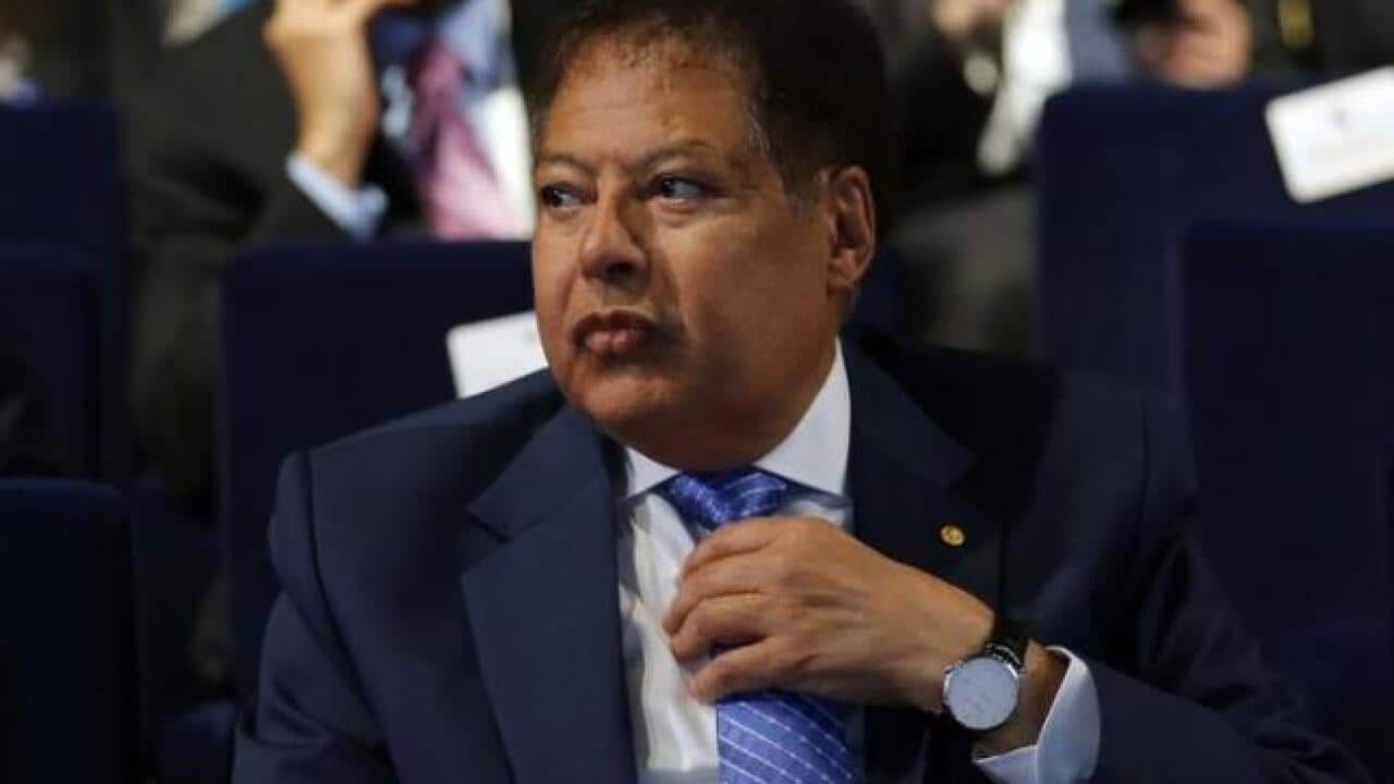 U.S.-Egyptian Nobel prize-winning scientist Ahmed Zewail attends the Egypt Economic Development Conference (EEDC) in Sharm el-Sheikh, in the South Sinai