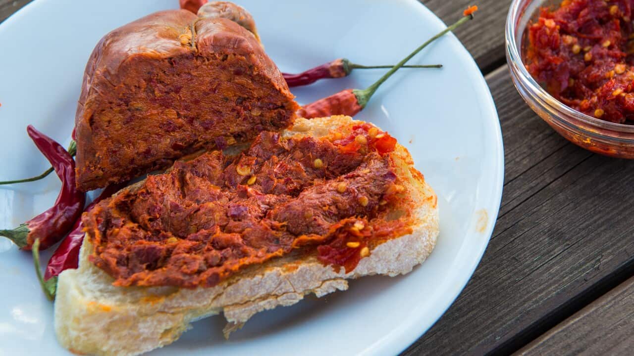 “...It’s made the same way that salami is made. The big difference is the amount of fat that you use for ‘nduja makes it softer than salami and spreadable.”