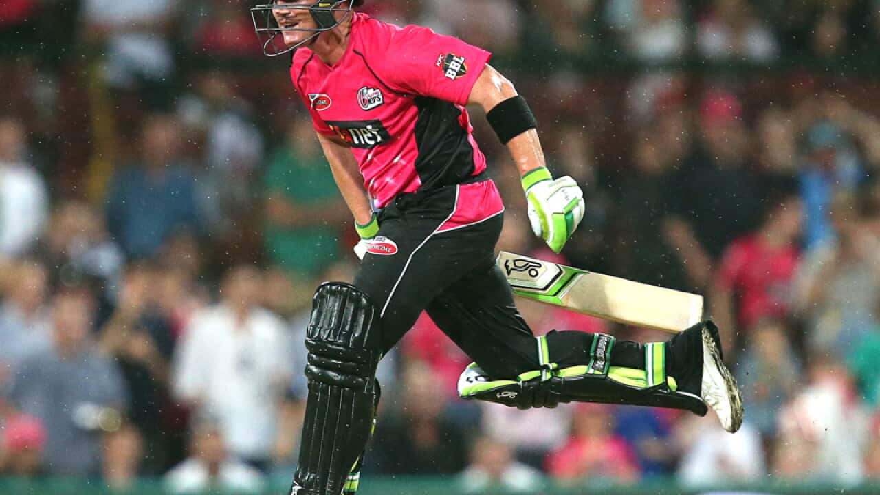 Brad Haddin of the Sixers