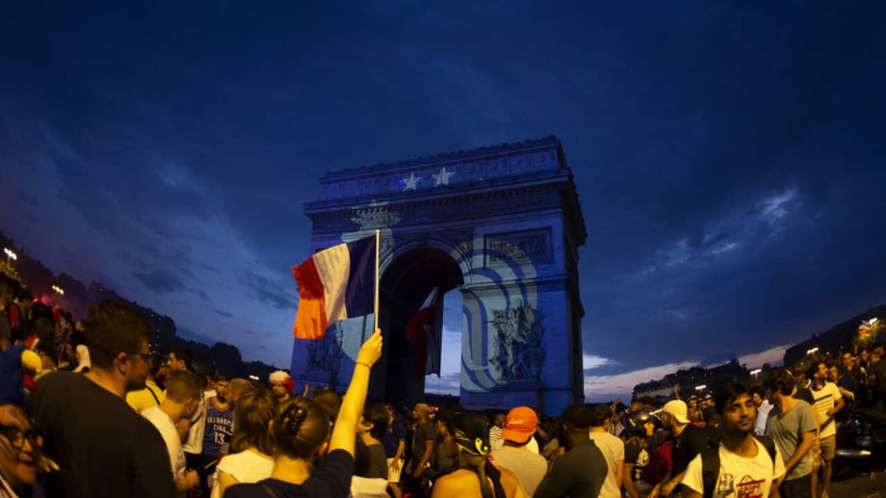 Fans Celebrate The Outcome Of The World Cup Final