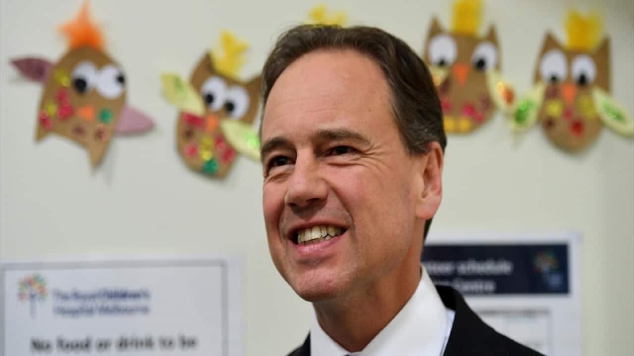 Health Minister Greg Hunt