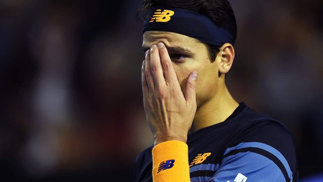 Milos Raonic of Canada