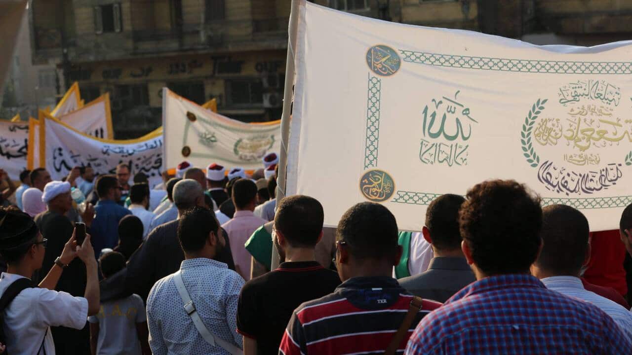 Sufi's parade in Egypt