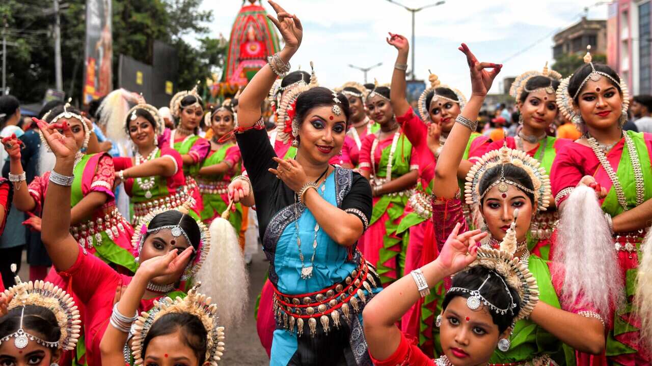 Rathayatra festival in Kolkata, India -7 Jul 2024