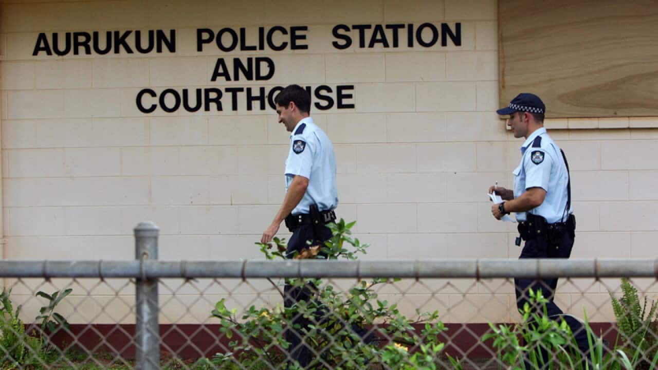 The Aurukun police station on the Cape York Peninsula