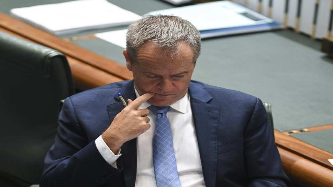 Opposition Leader Bill Shorten during Question Time.