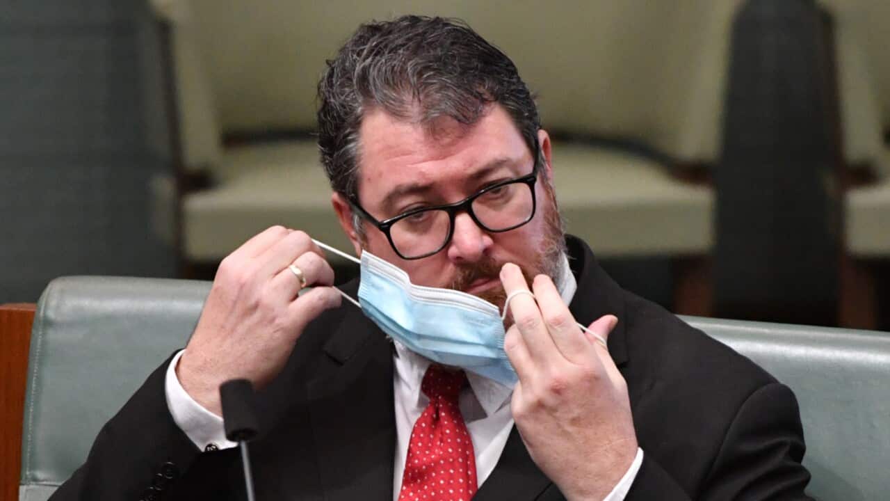 A file photo of Nationals Member for Dawson, George Christensen.