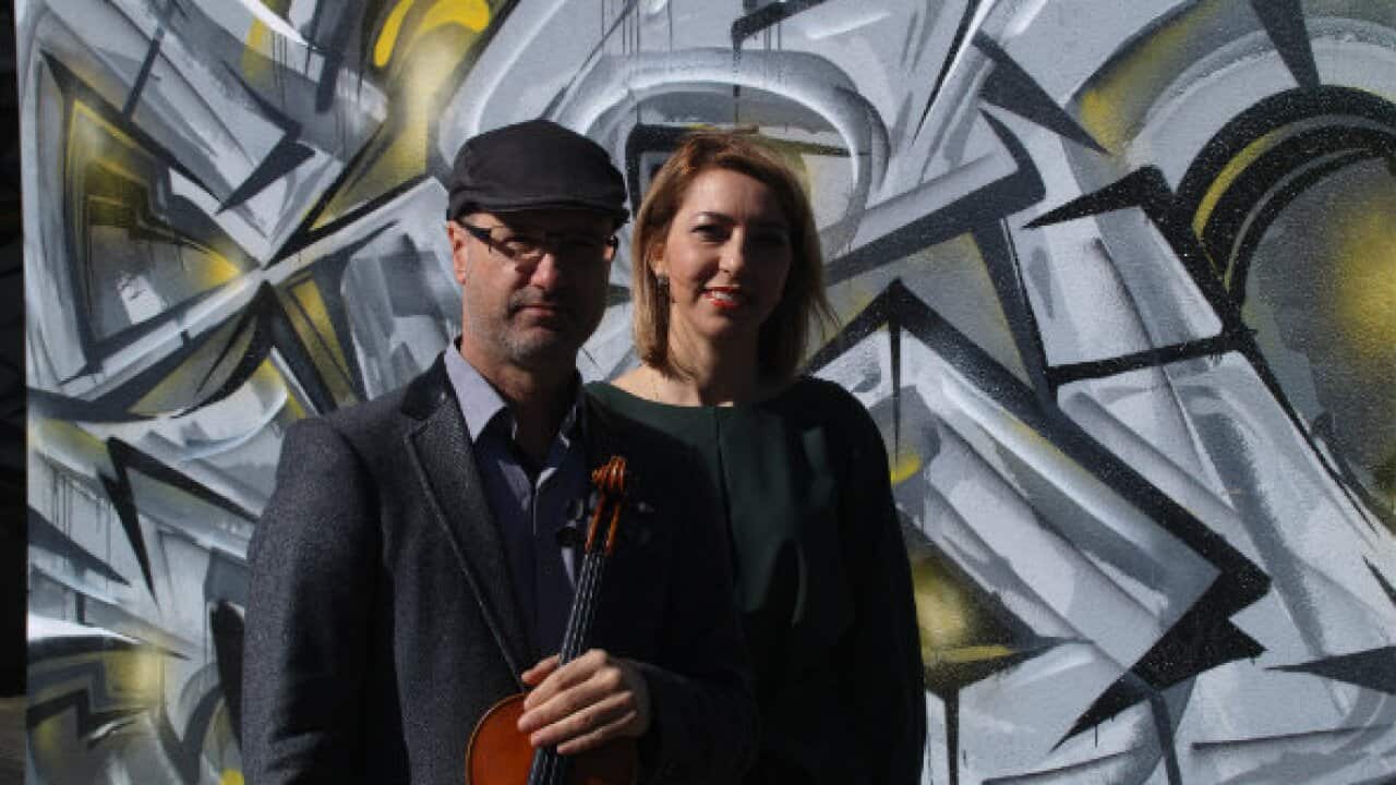 Arzu Yuvarlak and Roger Young