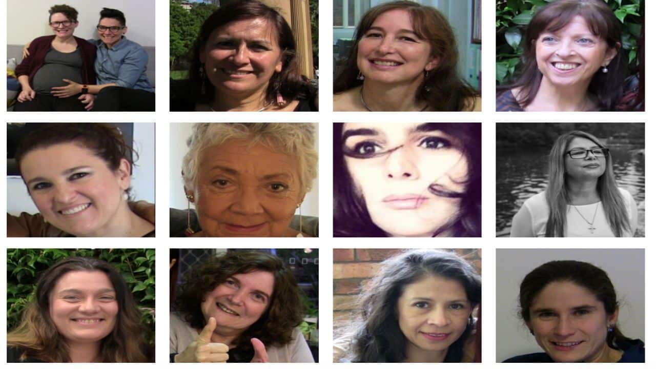 Protagonistas de la serie "Mujer, tú me inspiras"