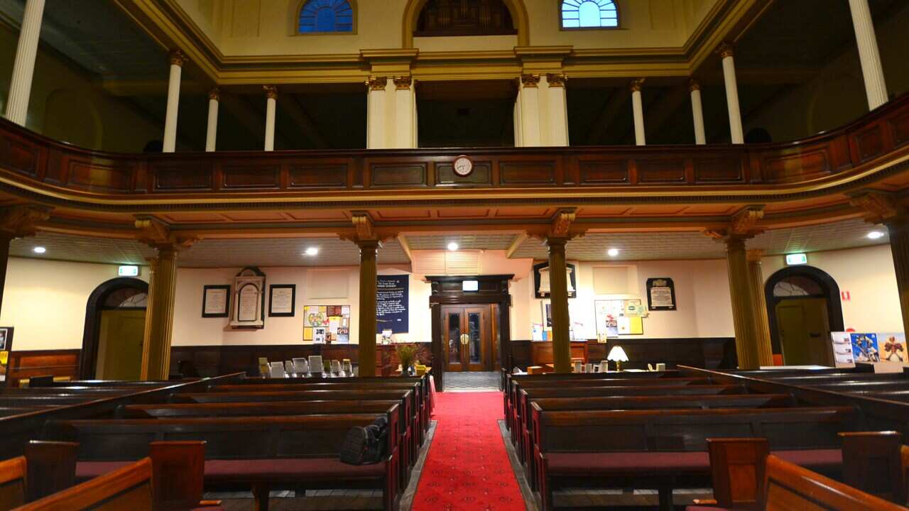 Uniting church on Pitt street in Sydney