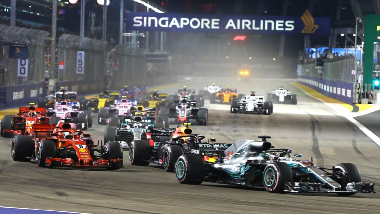 An diesem Wochenende wird in Singapore der Grand Prix stattfinden